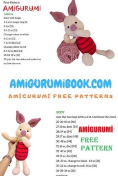 an advertisement for the amigurum book