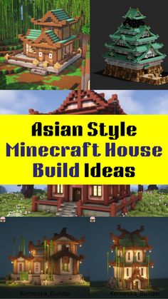 Minecraft is a game where you can build anything you imagine, and one of the coolest styles to try is Asian architecture. These styles includes beautiful Japanese temples, majestic Chinese pagodas, elegant Korean Hanoks, Indian Heritage and charming Thai houses. Each of these buildings brings a special mix of peace, beauty, and culture to your Minecraft world. Checkout These Beautiful Minecraft Asian Style House Build Ideas and Try To Make It In Your Gameplay.   Minecraft House Build Blueprint| Asian Style Minecraft House Design Ideas| Minecraft House Build Designs| Minecraft House Ideas| Cool Minecraft House Build| Build Asian Style Minecraft House| Japanese Style House In Minecraft| Cute Minecraft House Build|   #MinecraftHouseBuild #AsianStyleHouseMinecraft #JapaneseStyleMinecrafthouse Minecraft Chinese Builds, Design Ideas Minecraft, Asian Style House, Chinese House Design, Cute Minecraft House, Thai Houses, Minecraft Dragon, Traditional Chinese House, Japanese Roof