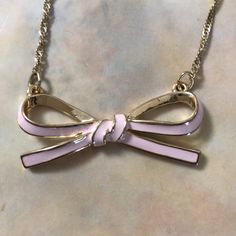 Super Cute Pink “Ribbon” Necklace From Express About 17.5 Inches Long Never Worn Coquette Jewelry, Ribbon Necklace, Pink Ribbon, Cute Pink, Womens Jewelry Necklace, Jewelry Necklaces, Super Cute, Ribbon, Necklaces