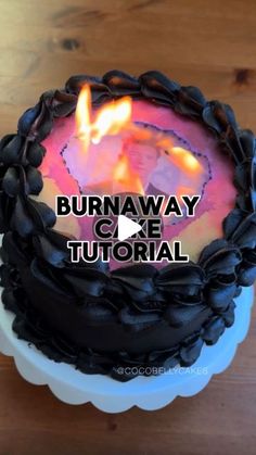 Edible Printed Cake Wafer Paper, Trending Cake Designs For Men, How To Make A Burn Cake, Burn Cake Trend, Burnawaycake Birthday, Cake For Guys Birthday, Burn Cake Birthday, Burn Cake Ideas, Bad Birthday Cakes