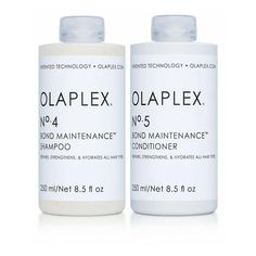 Olaplex No. 4 Bond Maintenance Shampoo, This shampoo is specially formulated with Olaplex's patented technology to repair and protect hair bonds, resulting in healthier and stronger locks. It gently cleanses while revitalizing and moisturizing your hair, leaving it feeling soft, smooth, and manageable. Experience the beauty of revitalized and fortified hair with Olaplex No. 4 Bond Maintenance Shampoo, the ultimate solution for maintaining and enhancing your hair's natural beauty.Olaplex No. 5 Bo Olaplex Shampoo, Restore Damaged Hair, Good Shampoo And Conditioner, Shampoo And Conditioner Set, Best Shampoos, Hair Essentials, Apricot Kernel Oil, Hair Repair, Beauty Store