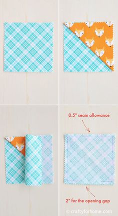 how to make an origami pocket purse with paper and fabric - step by step instructions