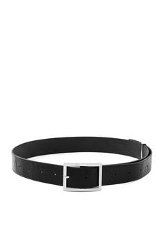 The Leo Black Belt by Nakedvice is a women's belt sporting a thick silhouette. Featuring a statement silver hardware buckle, The Leo is crafted from vintage inspired smooth cracked leather. The Leo is the perfect leather belt to complete any outfit. Colour: BLACK/SILVER Modern Silver Belt With Buckle Closure, Modern Business Belts, Modern Belts With Buckle Closure For Work, Modern Adjustable Belt Buckle For Workwear, Active Tights, Bodysuits And Jeans, Silver Belt, Silver Belts, Linen Tank