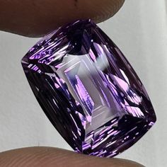 100% Natural Amethyst Laser Cut good Quality Amethyst Gemstone perfect Cut shape- cushions Weight - 14.50, Size - 18.30x13x9.50 MM, Amethyst Faceted Gemstone  Jewellery Making Loos Gemstone  Gemstone Name : Amethyst  Gemstone Weight : 14.50 carats  Gemstone Size : 18.30x13x9.50 MM  Gemstone Shape : cushions  Gemstone piece : 1 piece  Gemstone Cut tyap : Laser Cut Concave  Shipping: ----------------------------------------------------------------------------------- WORLD WIDE SHIPPING 15-30 days Luxury Classic Amethyst Gemstones, Luxury Purple Agate Jewelry, Faceted Gemstone Jewelry, Types Of Gemstones, Gemstone Jewellery, Faceted Gemstones, Amethyst Gemstone, That Way, Good Quality