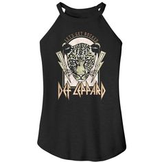 30.99 USD Def Leppard Women’s Rocker Tank Top by American Classics Listen to the Hysteria and Euphoria it can only be for the Sheffield rockers Def Leppard! Yeah! They won’t leave you High n’ Dry as you go On Through the Night! They have sold over 100 million albums worldwide and were inducted in the Rock and Roll Hall of Fame in 2019 and the Societees Rock T-Shirt Hall of Fame in 2021. Wear some rock nostalgia, this cool Def Leppard Let’s Get Rocked Rocker Women’s Tank Top is vintage style… Rocker Tank Tops, Unique Women Tops, Rocker Tank, Rocker Chick, Band Outfits, Lightning Bolts, Best Tank Tops, Def Leppard, Perfect Shirt