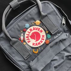 Galaxy Embroidery, Backpack Fjallraven, Kanken Mini