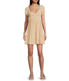 Juniors' Sundresses | Dillard's Casual Floral Print V-neck Mini Dress, Trendy V-neck Mini Dress For Daywear, Casual Fitted V-neck Dress For Daywear, Retro V-neck Mini Dress For Summer, Vintage V-neck Mini Dress For Summer, Casual Fitted V-neck Summer Dress, Casual Fitted V-neck Dress For Summer, Fitted Casual V-neck Summer Dress, Retro V-neck Mini Dress For Spring