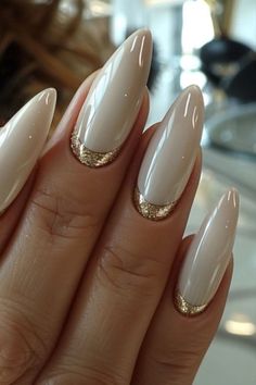 December Holiday Nails, Chic Nail Art, Beauty Hacks Nails, Wow Nails, Sassy Nails, Stylish Nails Designs, Glamorous Nails, White Nail Designs, Nail Beauty