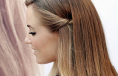 If you wish you could do this, then just do it!  It's so simple Lauren Conrad Hair, Hair Envy, Smooth Hair, Hair Dos, Gorgeous Hair, Hair Day, Pretty Hairstyles