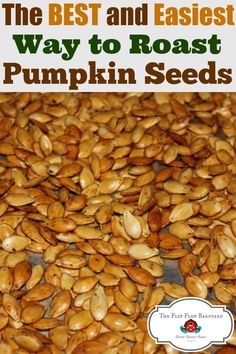 the best and fastest way to roast pumpkin seeds is with this easy recipe that you can make at home