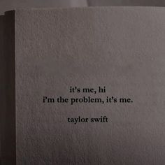 a piece of paper with the words taylor swift written on it in black ink, against a white background