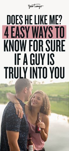 Does He Like Me? 4 Easy Ways To Know For Sure If A Guy Is Truly Into You | Bobbi Palmer | YourTango Asking A Guy Out, Feeling Wanted, A Guy Like You, Love Advice, Happy Relationships, Secret Obsession, Relationships Love