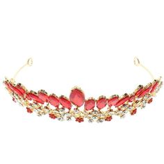 Description Creative and special rhinestone headband is very good in durability and is not easy to deform, give you a comfortable wearing experience. Wedding crown is suitable for all hair types, especially with long hair, wigs, curly hair, straight hair, and styling and more. Features -Color:Red -Material:Metal, Rhinestone -Size:14.50X14.00X5.00cm/5.70X5.50X1.97in - Wedding crown, understated luxury style design, showing luxurious temperament, but not exaggerated. - Rhinestone headpiece shows y Wigs Curly Hair, Curly Hair Straight, Crown Headdress, Wigs Curly, Rhinestone Headpiece, Long Hair Wigs, Bride Headpiece, Rhinestone Crown, Understated Luxury