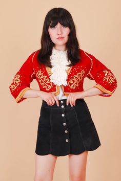 Vintage 1970’s Crimson Matador Velvet Jacket – Miracle Eye Miracle Eye, 80s Inspired Outfits, 70s Jacket, Magical Women, Brian Jones, Velvet Jacket, Dope Outfits, Cotton Velvet, Character Outfits