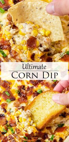 the ultimate corn dip recipe is made with only three ingredients