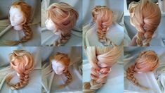 Elsa Wig Elsa Braid, Wig Styling Tutorial, Diy Wig