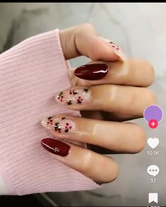 Christmas Nails 2023, December Nails, October Nails, Nagel Tips, Her Nails, Thanksgiving Nails, Xmas Nails