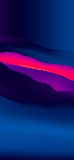 an abstract blue and pink background with wavy lines