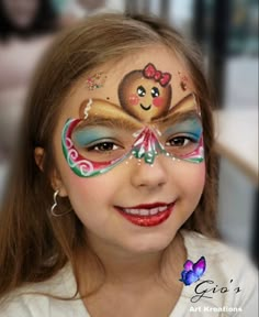 Winter Facepainting, Face Paint Christmas, Fox Face Paint, Face Paint Party, Cool Face Paint, Face Painting Tips