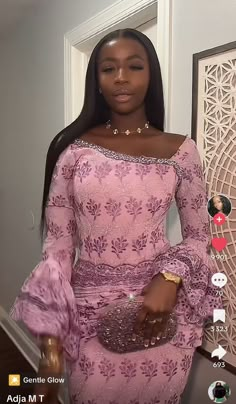 African Nigerian Dresses, Nigeria Dress Styles, Short Dress Lace Styles, Bazin Prom Dress, Gold Lace Dresses Nigerian African Style, Pink Nigerian Wedding Dress, Borodeh Styles Senegal, Modest Aso Ebi Lace Styles, Swiss Lace Styles Nigerian