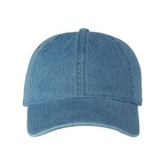 Russell Athletic Snow Wash Denim Dad Hat Adjustable - 100% Cotton, snow wash denim Unstructured, low-profile, six-panel Pre-curved visor, Russell Athletic inside seam tape Russell Athletic "R" on back right panel Tri-glide buckle closure Color: Blue.  Gender: male.  Age Group: adult. Russell Athletic, Denim Wash, Cloth Bags, Dad Hats, Bag Accessories, Buckle, Mens Accessories, Hats, Blue