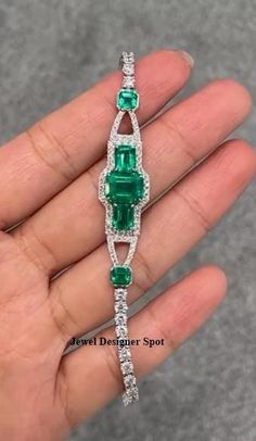 Art Deco Green Emerald Diamond Bracelet, Emerald & Round Cut Pave Diamond Bracelet, Celebrity Inspired Diamond Bracelet, 925 Silver Bracelet Welcome to the JewelDesignerSpot, Great to know you there You can know that you're getting high quality hand-made crafted jewelry when you purchase items on Our Shop Item Description: Metal Customization: 1. White Gold: 10K/14K/18K 2. Yellow Gold: 10K/14K/18K 3. Rose Gold: 10K/14K/18K 4. Silver: Sterling Silver 925 Metal / Color / Purity Detailed Options:- Palm Bracelet, Bracelet Emerald, 925 Silver Bracelet, Eco Friendly Jewelry, Inspirational Celebrities, Crafted Jewelry, Green Emerald, Emerald Diamond, Jewelry Gift Box