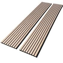 three wooden slats on a white background