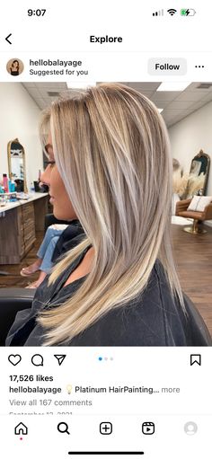 Blonde With Highlights, Wow Hair Products, Color Rubio, Beauty Clothes, Hair Dos, Blonde Highlights, Low Lights, Cut And Color