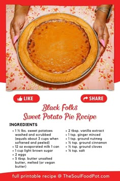 Is sweet potato pie a Black thing?
A Black folks’ sweet potato pie recipe is a delightful dessert packed with flavorful seasonings and spices in the tradition of Black folks’ soul food cooking. Combined with the essence of West African color, warmth, flavors, and traditions. Sweet potato pie is one of these classic soul food recipes – causing many people to ask, “Is sweet potato pie a Black thing?” Food is an important part of Black culture. Sweet Potato Pie Recipes Black People, Black Folks Recipes, Sweet Potato Pie Black People, Thanksgiving Recipes Black People, Black People Food Recipes Dinners, Healthy Dinner Keto, Black Folks Sweet Potato Pie Recipe, Recipe For Sweet Potato Pie, Keto Chili Recipes