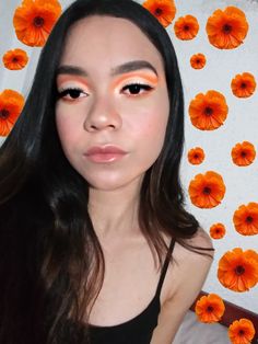 Makeup Orange, Glow Up?, Video Tutorial, Halloween, Makeup, Make Up