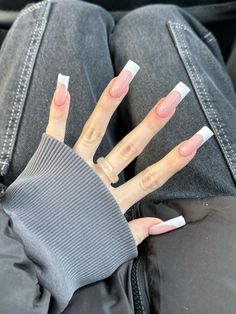 Red Bottom Nails, Long Natural Nails, Blush Nails, Pretty Gel Nails, Soft Nails, Nail Ring, Aesthetic Look