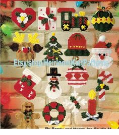 cross stitch christmas ornament patterns