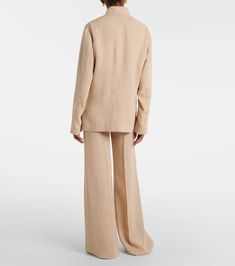 Find LORO PIANA Spagna Linen Crêpe Jacket on Editorialist. Material: 100% linen. Care instructions: dry clean. Made in Italy. Designer color name: Dune Beige. Closure: buttoned front. Pockets: patch pockets. Lining: 100% silk. Quarter-lined. Elegant Linen Outerwear In Neutral Color, Elegant Neutral Linen Outerwear, Neutral Linen Outerwear With Notch Lapel, Elegant Beige Linen Outerwear, Beige Linen Outerwear For Office, Color Name, Linen Jacket, Loro Piana, Color Names