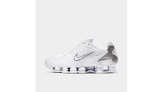 Nike Men's White, Metallic Silver & Max Orange Shox TL Casual Shoes (Size) (10) | JD Sports Jd Sports, Finish Line, Mens Casual Shoes, Nike Men, Metallic Silver, Casual Shoes, Shoes Mens, Men's Shoes, Men Casual