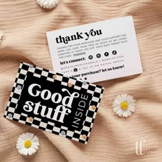 Business Thank You Card | Canva Template | Dani - Trendy Fox Studio Thanks You Card Design, Thank You Customer Card, Compliment Card Design, Thank You Cards For Packaging, Product Thank You Card, Retro Thank You Card, Etsy Thank You Cards, Packaging Card Design, Retro Card Design