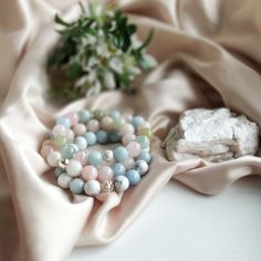 Crystals Photography, Pastel Bracelets, Gem Photography, Jewellery Photo, Jewellery Shoot, Pastel Bracelet, Photography Ideas At Home