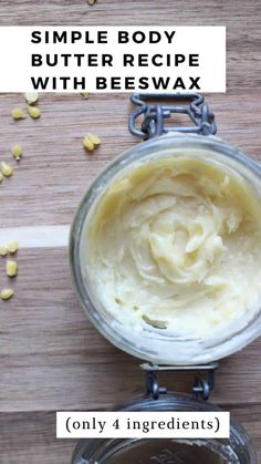 Linen Spray Recipe, Diy Body Butter Recipes, Beeswax Recipes, Body Butter Recipe, Body Care Recipes, Homemade Body Care, Coconut Oil Body, Homemade Body Butter