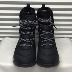 Sorel Whitney Ii Short Lace-Up Style Women's Nl 3820-010 Black Ankle Boots Lace-Up Waterproof Nwt, Flawless!! Women's Size 8 Ss-124-90 Black Waterproof Ankle Boots For Outdoor, Black Outdoor Boots With Padded Ankle, Black Ankle-high Waterproof Boots For Outdoor, Black Insulated Waterproof Boots For Walking, Insulated Waterproof Black Boots For Walking, Insulated Black Waterproof Walking Boots, Black Insulated Ankle-high Waterproof Boots, Black Waterproof Ankle Boots For Walking, Black Insulated Waterproof Boots