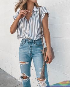 Pin en Primavera outfits Everyday Outfits Casual, August Outfits, Looks Party, Summer Attire, Summer Style Casual, Mode Inspo, Mode Inspiration, Looks Vintage, Spring Summer Outfits