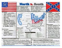 the map shows where north and south states are divided in red, white, and blue