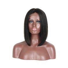 Hair Texture: BOB Lace Frontal Wig Hair Type: Virgin Brazilian Hair Hair Density:130% 150%,180% Lace Colour: Transparent Lace Lace Type: Undetectable Swiss Lace Hair Length : 10-14" inches Lace Room :13x4 It’s made with 100% virgin hair and can be colored, styled and cut just like your natural hair. This high quality wig is hand-knotted in the front portion which gives you ear to ear coverage with the freedom to part it in any direction you’d like. It comes pre plucked with baby hair for the mos Lace Frontal Bob, 13x4 Lace Front Wig, Medium Brown Hair, Wig Straight, High Quality Wigs, Best Wigs, 360 Lace Wig, Short Bob Wigs, Hair Texture