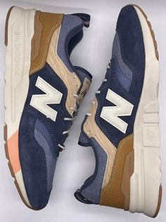 ITEM - New Balance Mens 997H Navy Brown Size 12 D CONDITION - New Without Box. Suede Has Imperfections & Soles Has Dirty Spots. Condition Shown In Pictures COLOR - Navy / Workwear Brown / White BRAND - New Balance STYLE CODE / COLOR CODE - CM997HAK ABOUT US Merchandise is New and 100% AUTHENTIC.  We do not sell any fakes or replica merchandise so buy with confidence!  We inspect every item before it’s listed.  If the item is used or new with a defect it will be said in condition description and item description.  The condition is also shown in the pictures.  What you see is what you are purchasing.  If you have any questions please feel free to contact us through eBay Message. All Item prices are firm.    NO RETURNS (PLEASE READ) All sales are final.  There are no returns so make sure you New Balance 997h, Classic Lifestyle, New Balance Mens, Code Color, New Balance Style, Athletic Models, Navy And Brown, White Brand, Color Code