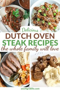 delicious dutch oven steak recipes that are the ultimate family meal