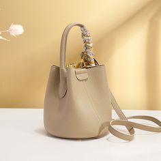 Free U.S. shipping. Style: Commuting , color:Khaki, suite for season：Spring, Summer, Autumn, Winter ，Anniversary, Date, Material Genuine Leather, Khaki Leather Bucket Handbags Fall Beige Bucket Bag For Shopping, Leather Bucket Bag For Day Out, Beige Bucket Bag For Fall, Fall Season Beige Bucket Bag, Leather Bucket Bag In Beige For Spring, Beige Satchel Bucket Bag For Day Out, Spring Leather Beige Bucket Bag, Spring Beige Leather Bucket Bag, Elegant Beige Bucket Bag For Day Out