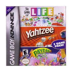 the video game yahtzee is on display