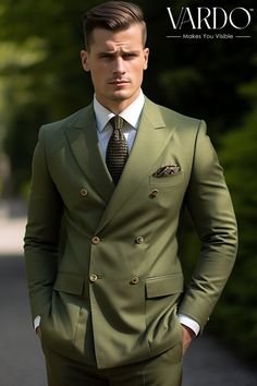 >>ORIGINAL ARTWORK AND CONTENT, PLEASE DO NOT COPY<< Men Suits, Suits For Man, Stylish Men's Khaki Green Double Breasted Suit - Premium Quality Business Attire  , Formal Attire for Men, Formal piece Wedding Suit, Double Breasted, Formal Fashion Slim Fit Suit. Description: Elevate your style with our premium Men's Khaki Green Double Breasted Suit, a perfect blend of classic elegance and contemporary fashion. Crafted with precision, this suit is designed to make a statement on any occasion. 👔 Key Features: ✅ Double Breasted Design ✅ Superior Khaki Green Fabric ✅ Impeccable Tailoring ✅ Ideal for Weddings, Business Meetings, and Formal Events ✅ Unmatched Comfort Experience the confidence and charm that this suit exudes. Its double-breasted style adds a touch of sophistication, while the khaki Green Double Breasted Suit Men, Men Double Breasted Suit, Green Double Breasted Suit, Green Suit Men, Double Breasted Suit Men, Formal Attire For Men, Stylish Mens Suits, Tailored Fashion, Classy Suits