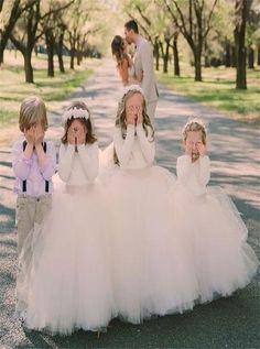 Cute Long Sleeves, Wedding Fotos, Capture Moments, Dear Baby, Magical Winter, Tulle Flower Girl, Tulle Flowers, Dresses For Wedding, Flower Girl Dresses Tulle