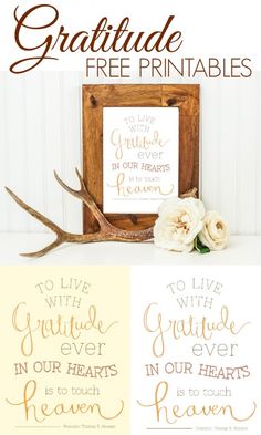 the free printables for this fall and winter season are perfect to use in your home