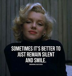 And that's for sure! 🤎🍁🤎 Marilyn Quotes, Marilyn Monroe Quotes, Girl Quotes, Pretty Quotes, Beautiful Quotes, Woman Quotes