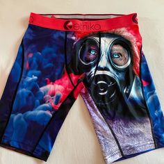 New Ethika Boxer Briefs Spaceman Print Size M Casual Breathable Boxer Briefs For Streetwear, Ethika Sets Women, Ethika Set, Ethika Boxers Women, Blue Anti-odor Boxer Briefs For Training, Ethika Boxers, Boxers Ethika, Cheap Multicolor Boxer Briefs Multi-pack, Drip Outfit Men